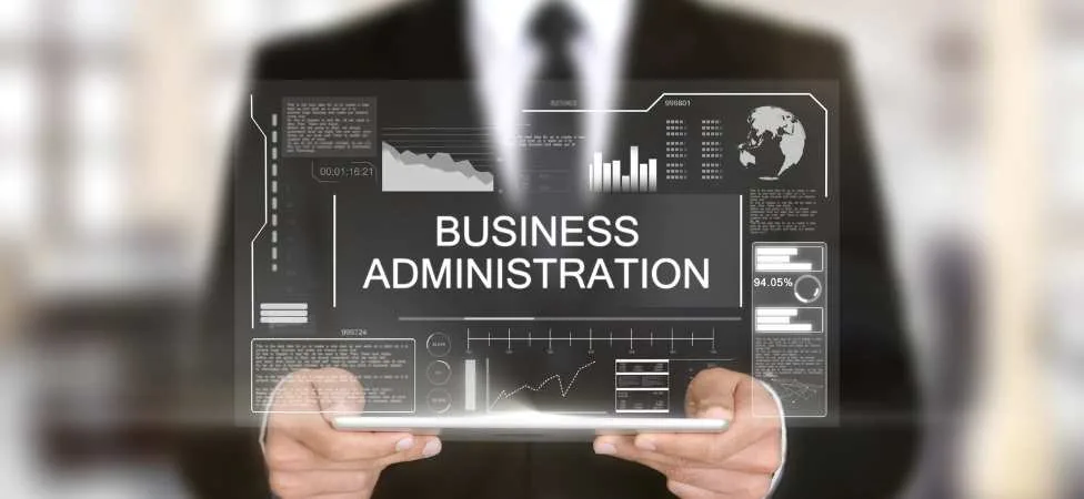 imagen futurista de la administración de empresas